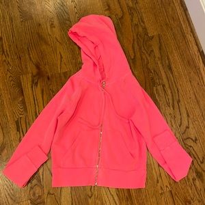NEW Wesley pink zip up hoodie